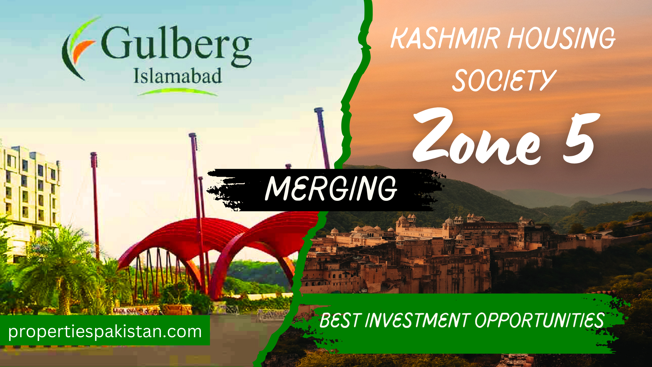 Read more about the article Jammu Kashmir Housing Zone 5 Merging with Gulberg Greens: A Golden Investment Opportunity