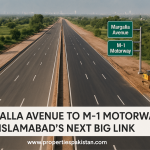Big Win for Islamabad: Margalla Avenue to Connect with M-1 Motorway Soon!