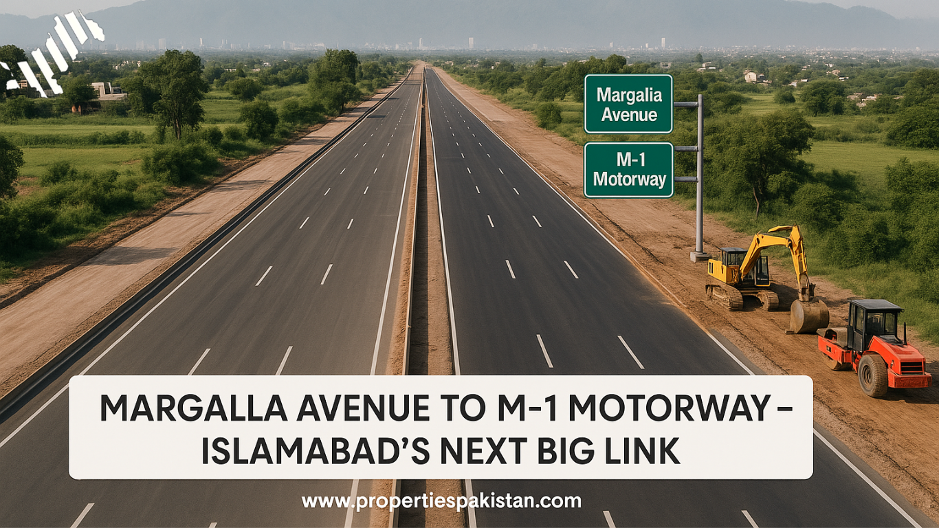 You are currently viewing Big Win for Islamabad: Margalla Avenue to Connect with M-1 Motorway Soon!