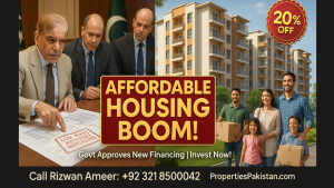 Read more about the article Affordable Housing Boom in Islamabad: PM Shehbaz Sharif Prioritizes Low-Cost Homes to Boost Economy