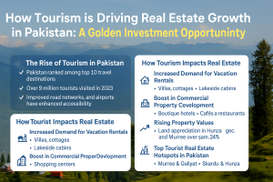 Read more about the article How Tourism is Driving Real Estate Growth in Pakistan: A Golden Investment Opportunity